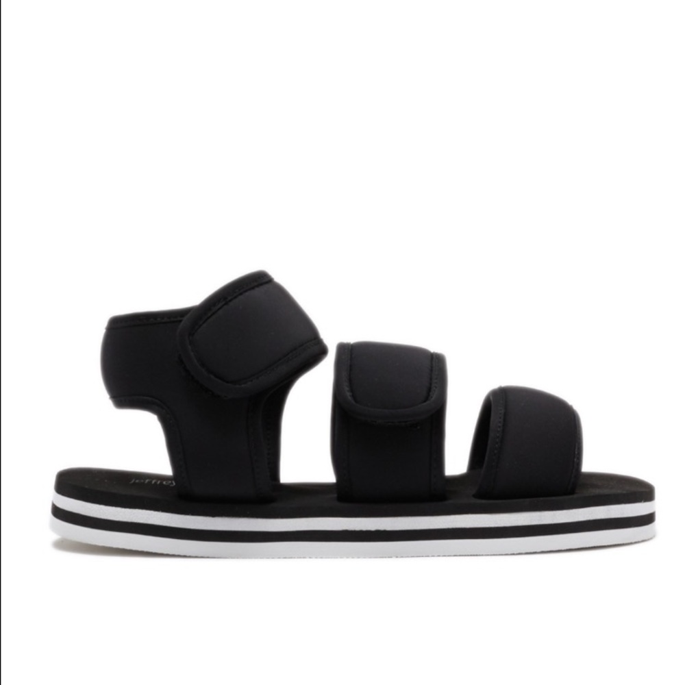 JEFFREY CAMPBELL SHAKA STRAPPY PLATFORM SANDAL